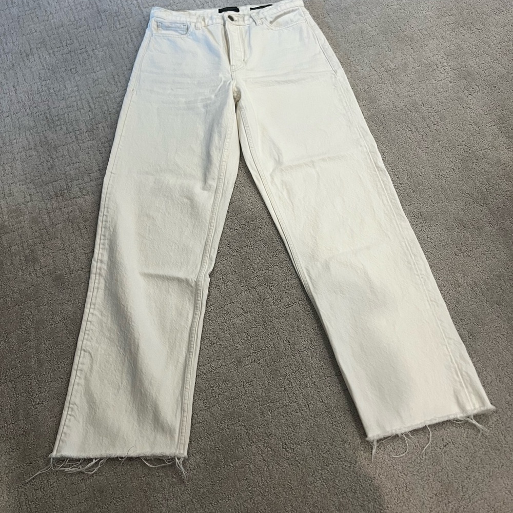 Banana Republic Cream Denim Jeans